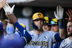 Christian Yelich, Brewers Edge Reds para el octavo Glean consecutivo
