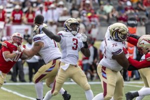 Panthers QB Bryce Perkins llamado UFL ofensivo Poy