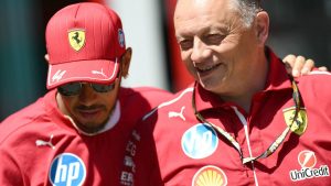 LEWIS HAMILTON: Ferrari Driver Fabricantes Especulaciones sobre el futuro de Frederic Vasseur como ‘sin sentido’