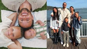 “Nuestros bebés están asombrados de él”: Penses de Ayesha Curry que saquea el homenaje del Día del Padre a Steph Curry con una serie de instantáneas deslumbrantes