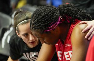 Caitlin Clark y Aliyah Boston se involucran en una alternativa más sincera al orden de química altamente efectiva: “Perdido por Dawg”