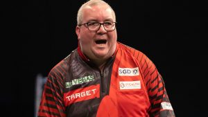 Stephen Bunting Storms al ávido título del campeonato de jugadores 18 en Leicester