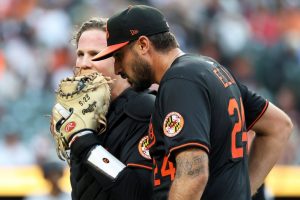 Zach Eflin de Orioles regresa a IL; Brandon Younger recordó