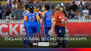 Inglaterra vs India: destacados de las damas 2d T20i