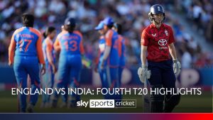 Inglaterra vs India: los aspectos más destacados de las damas de la gente de las damas