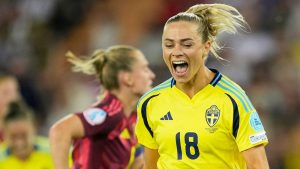 Euro 2025 de las hembras: las hembras de Suecia vencieron a Alemania a las hembras de la comunidad C cuando las hembras de Polonia salen con Glean en oposición a las hembras de Dinamarca