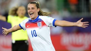 Inglaterra hembras 6-1 Gales Hembras: Lionessas para enfrentar Suecia en los cuartos de final de Euro 2025 después de los dragones.