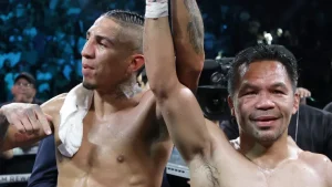 Manny Pacquiao regresó al boxeo con un empate ante Mario Barrios por el título mundial wélter | Wearing Info Spain