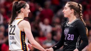 Kate Martin Presentaciones de lealtad, nombra a Caitlin Clark en WNBA Spotlight Ask