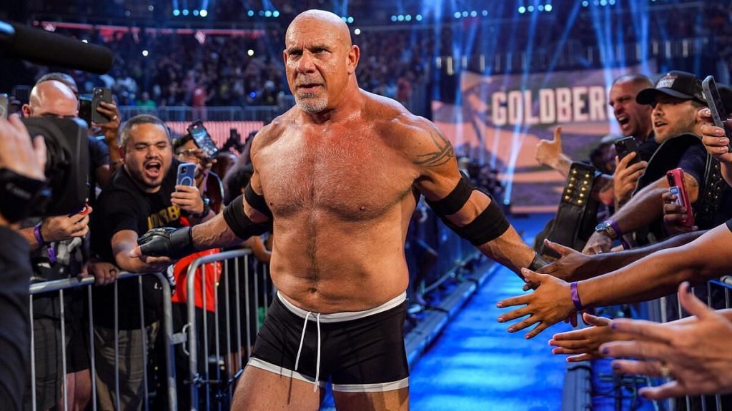 Goldberg se convirtió de ninguna manera intencionada a mirar en una promoción importante, dice WWE usó (desconocido)