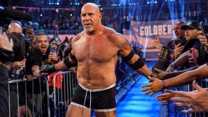 Goldberg se convirtió de ninguna manera intencionada a mirar en una promoción importante, dice WWE usó (desconocido)
