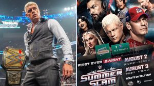 5 La razón por la cual Cody Rhodes siempre debe ser eliminado de su partido por el título en WWE Summerslam