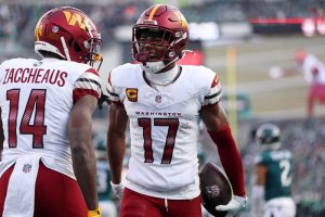 Terry McLaurin de los comandantes llega al campamento, colocado en la lista de verificación de cachorros