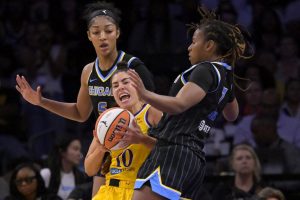 Angel Reese de Sky, Ariel Atkins también puede volver a asentarse contra místicos