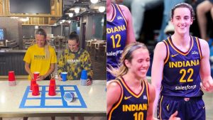 “Competencia Famous Greater”: Lexie Hull trolls sin piedad Caitlin Clark después de dominar la estrella de cine de la fiebre en la taza tic-tac-toe