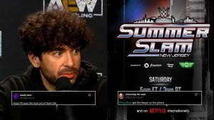 “Tony Khan seleccione al abogado por teléfono,” “Hope Tk demanda” – Los seguidores estallan después de que WWE hace una referencia monumental antes de SummerSlam 2025