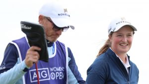 Los casos de Tee Commence de Aig Females: emparejamientos de pancos y casos originales para Supreme Spherical of Girls’s Major en Royal Porthcawl