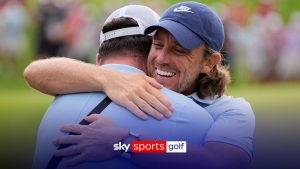 Campeonato del tour: Tommy Fleetwood por Hook o por Crook Wins Maiden PGA Tour Title en el inicio del 164º!