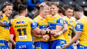 Liga de Trim: Leeds Rhinos, Wigan Warriors, Wakefield Trinity Glean Victorias dominantes