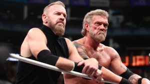 Adam Copeland y Christian Cage se vuelven deseosos sobre la batalla gigantesca; seguridad forzada a intervenir
