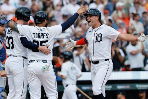 Deadspin | Kerry Carpenter, Tigres Capture Finale en una variedad de viviendas con Mets