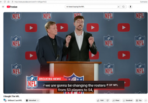 ¿El Sr. Beast adquirió la NFL? No lo hizo, sin embargo, ¿no sería eso frígido? – Splacos de acciones deportivas