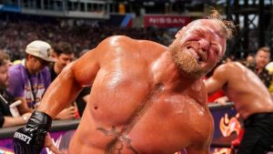 Brock Lesnar rompió el cuello extenso de la WWE, lo que resultó en componentes de dependencia debilitantes, presentaciones, presentaciones