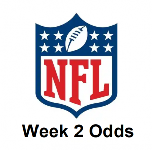 2025 Odds de la Semana 2 de la NFL; Hacer una llave de apuesta rastros y enfrentamientos: soportes de acciones deportivas