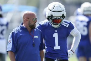 El receptor Fresh York Giants Malik Nabers dice que tiene una cara pura de perra | Deadspin.com