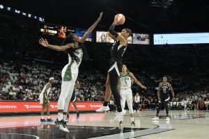 Deadspin | A’ja Wilson (29 aspectos), Aces para dominar la tormenta en el deporte 1