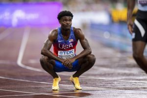 Después de trabajar en UPS para competir en el Campeonato Mundial, Jacory Patterson hace una promesa espaciosa para los seguidores después de caer rápidamente en Tokio