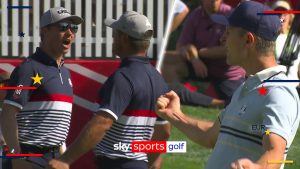 Ryder Cup: ¡Justin Rose silencia a la multitud estadounidense con Monster Putt!
