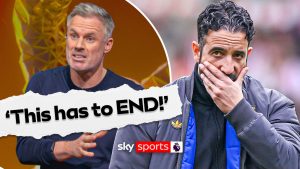 Jamie Carragher y Duncan Ferguson severo de la época de Ruben Amorim en el Manchester United