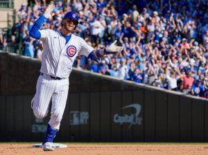Deadspin | Cubs Belt Abet-to-abet HRS en el Juego 1 Calificación sobre Padres
