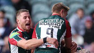 Gallagher Prem: Leicester Stage Yarn Regreso para vencer a Harlequins, Exeter Beat Newcastle y Saracens se apagó de Bristol