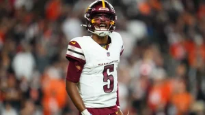 La impresión de Jayden Daniels tras la victoria de los Washington Commanders sobre Los Angeles Chargers: “Significa…” | Sporting News Spain