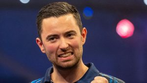 Dardos del Gran Premio Mundial: Luke Humphries y Gary Anderson reservan los cuartos de final mientras Stephen Bunting se estrella en Leicester