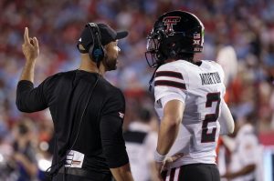 Giro muerto | El invicto QB1 de Texas Tech, Behren Morton, es el día a día