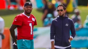 Crisis en Miami: Tagovailoa lanza explosivas declaraciones contra sus compañeros y McDaniel le responde | Wearing News Spain