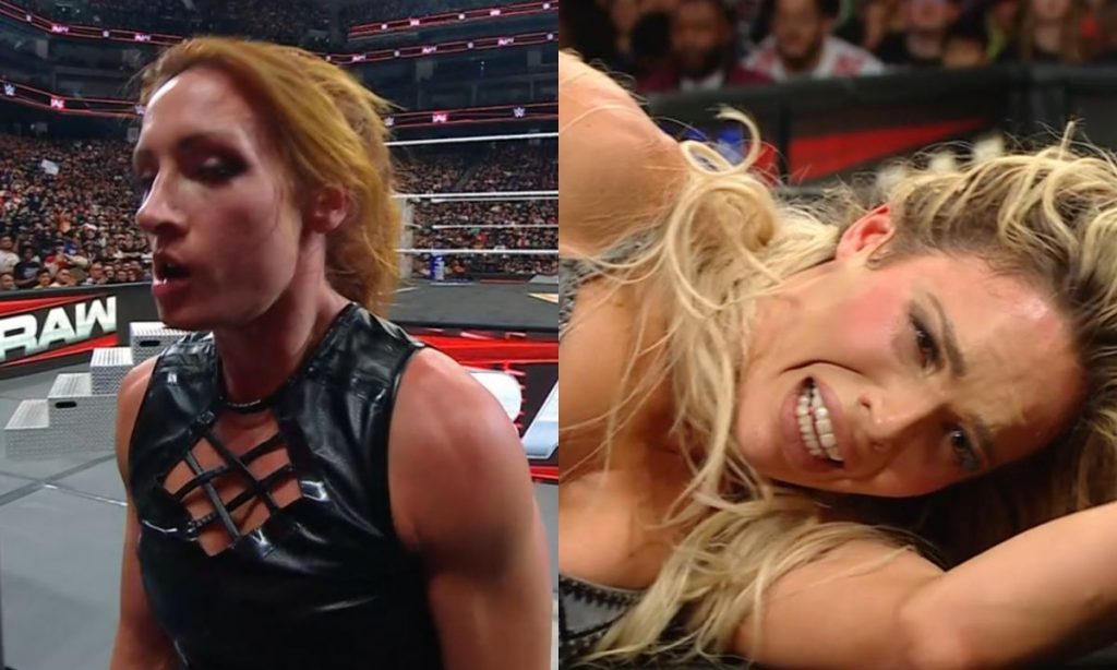 Tres razones por las que Becky Lynch retuvo el Campeonato Intercontinental Femenino de la WWE contra Maxxine Dupri en RAW