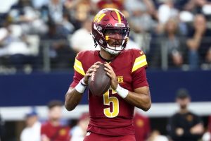 Giro muerto | El mariscal de campo Jayden Daniels (tendón de la corva) se levantará contra los Seahawks