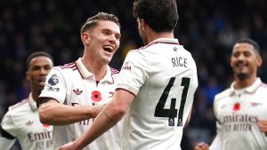 Burnley 0-2 Arsenal: las necesidades de Viktor Gyokeres y Declan Rice prolongan el liderazgo de los Gunners en la cima de la Premier League