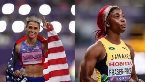 Sydney McLaughlin-Levrone hace un encanto mientras Shelly-Ann Fraser-Pryce da un paso al frente por Jamaica después de los efectos devastadores del huracán Melisa