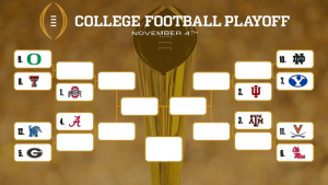 Calendario de los playoffs de fútbol universitario 2025-26; Cuadro proyectado, clasificaciones y horarios – Cuadros de acciones deportivas