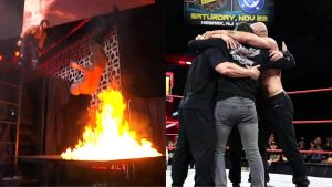 El aliado de Demise Riders finalmente regresa a AEW; casi artículos Darby Allin en llamas
