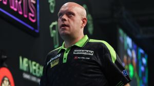 Gran golpe de dardos: Michael van Gerwen asustado por Danny Noppert después de que Luke Littler llega a cuartos de final para protagonizar el conflicto de Josh Rock