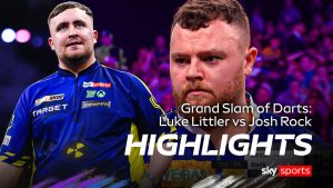Gran golpe de dardos: ¡Luke Littler remonta el déficit de tres partidos en THRILLER con Josh Rock!