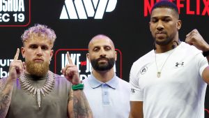 Jake Paul vs Anthony Joshua: YouTuber promete nocaut a AJ y apunta a la pelea con Tyson Fury en 2026