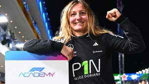 Academia de F1: Doriane Pin gana el título de 2025 en Las Vegas mientras el piloto de Mercedes vence a Maya Weug de Ferrari para ganar el título