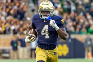 Giro muerto | Salto preciado: Notre Dame RB ahora número 2 en el escape de Heisman